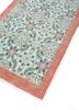 vintage red and orange wool hand knotted Rug - FoldShot