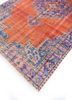 vintage red and orange wool hand knotted Rug - FoldShot