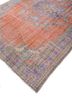 vintage red and orange wool hand knotted Rug - FoldShot vintage red and orange wool hand knotted Rug - FoldShot
