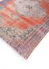 vintage red and orange wool hand knotted Rug - FoldShot vintage red and orange wool hand knotted Rug - FoldShot