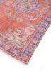 vintage red and orange wool hand knotted Rug - FoldShot vintage red and orange wool hand knotted Rug - FoldShot