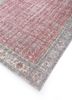 vintage red and orange wool hand knotted Rug - FoldShot