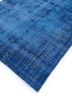 lacuna blue wool hand knotted Rug - FoldShot