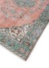 vintage red and orange wool hand knotted Rug - FoldShot vintage red and orange wool hand knotted Rug - FoldShot