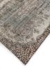 vintage beige and brown wool hand knotted Rug - FoldShot vintage beige and brown wool hand knotted Rug - FoldShot