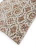 vintage beige and brown wool hand knotted Rug - FoldShot vintage beige and brown wool hand knotted Rug - FoldShot
