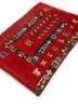 nuray red and orange wool hand knotted Rug - FoldShot nuray red and orange wool hand knotted Rug - FoldShot