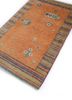 nuray red and orange wool hand knotted Rug - FoldShot nuray red and orange wool hand knotted Rug - FoldShot