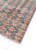 vintage red and orange wool hand knotted Rug - FoldShot