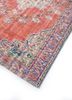 vintage red and orange wool hand knotted Rug - FoldShot vintage red and orange wool hand knotted Rug - FoldShot