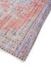 vintage red and orange wool hand knotted Rug - FoldShot vintage red and orange wool hand knotted Rug - FoldShot