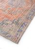 vintage red and orange wool hand knotted Rug - FoldShot vintage red and orange wool hand knotted Rug - FoldShot