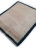 zuri beige and brown wool hand knotted Rug - FoldShot