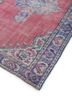 vintage red and orange wool hand knotted Rug - FoldShot