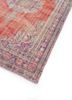 vintage red and orange wool hand knotted Rug - FoldShot vintage red and orange wool hand knotted Rug - FoldShot