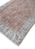 vintage red and orange wool hand knotted Rug - FoldShot vintage red and orange wool hand knotted Rug - FoldShot