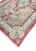 vintage red and orange wool hand knotted Rug - FoldShot vintage red and orange wool hand knotted Rug - FoldShot