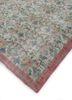 vintage red and orange wool hand knotted Rug - FoldShot