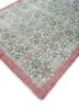 vintage red and orange wool hand knotted Rug - FoldShot