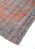 vintage red and orange wool hand knotted Rug - FoldShot vintage red and orange wool hand knotted Rug - FoldShot