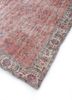 vintage red and orange wool hand knotted Rug - FoldShot