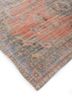 vintage red and orange wool hand knotted Rug - FoldShot vintage red and orange wool hand knotted Rug - FoldShot