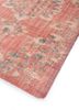 vintage red and orange wool hand knotted Rug - FoldShot vintage red and orange wool hand knotted Rug - FoldShot