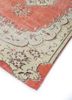 vintage red and orange wool hand knotted Rug - FoldShot vintage red and orange wool hand knotted Rug - FoldShot