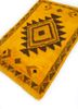 nuray gold wool hand knotted Rug - FoldShot
