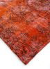 lacuna red and orange wool hand knotted Rug - FoldShot