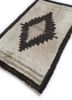 zuri beige and brown wool hand knotted Rug - FoldShot