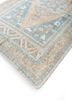 vintage blue wool hand knotted Rug - FoldShot vintage blue wool hand knotted Rug - FoldShot