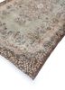 vintage beige and brown wool hand knotted Rug - FoldShot vintage beige and brown wool hand knotted Rug - FoldShot