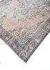vintage red and orange wool hand knotted Rug - FoldShot