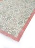 vintage red and orange wool hand knotted Rug - FoldShot vintage red and orange wool hand knotted Rug - FoldShot