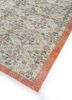 vintage beige and brown wool hand knotted Rug - FoldShot vintage beige and brown wool hand knotted Rug - FoldShot