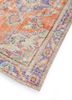 vintage red and orange wool hand knotted Rug - FoldShot vintage red and orange wool hand knotted Rug - FoldShot