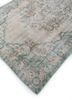 vintage beige and brown wool hand knotted Rug - FoldShot
