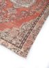 vintage red and orange wool hand knotted Rug - FoldShot vintage red and orange wool hand knotted Rug - FoldShot