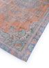 vintage red and orange wool hand knotted Rug - FoldShot vintage red and orange wool hand knotted Rug - FoldShot