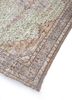 vintage beige and brown wool hand knotted Rug - FoldShot vintage beige and brown wool hand knotted Rug - FoldShot
