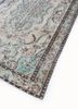 vintage beige and brown wool hand knotted Rug - FoldShot