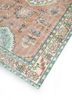 vintage red and orange wool hand knotted Rug - FoldShot