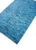 nuray blue wool hand knotted Rug - FoldShot