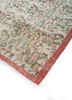 vintage red and orange wool hand knotted Rug - FoldShot vintage red and orange wool hand knotted Rug - FoldShot