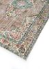 vintage beige and brown wool hand knotted Rug - FoldShot vintage beige and brown wool hand knotted Rug - FoldShot