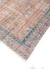 vintage red and orange wool hand knotted Rug - FoldShot