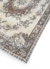 vintage beige and brown wool hand knotted Rug - FoldShot