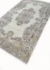 vintage beige and brown wool hand knotted Rug - FoldShot vintage beige and brown wool hand knotted Rug - FoldShot