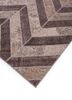 provenance beige and brown wool hand knotted Rug - FoldShot provenance beige and brown wool hand knotted Rug - FoldShot
